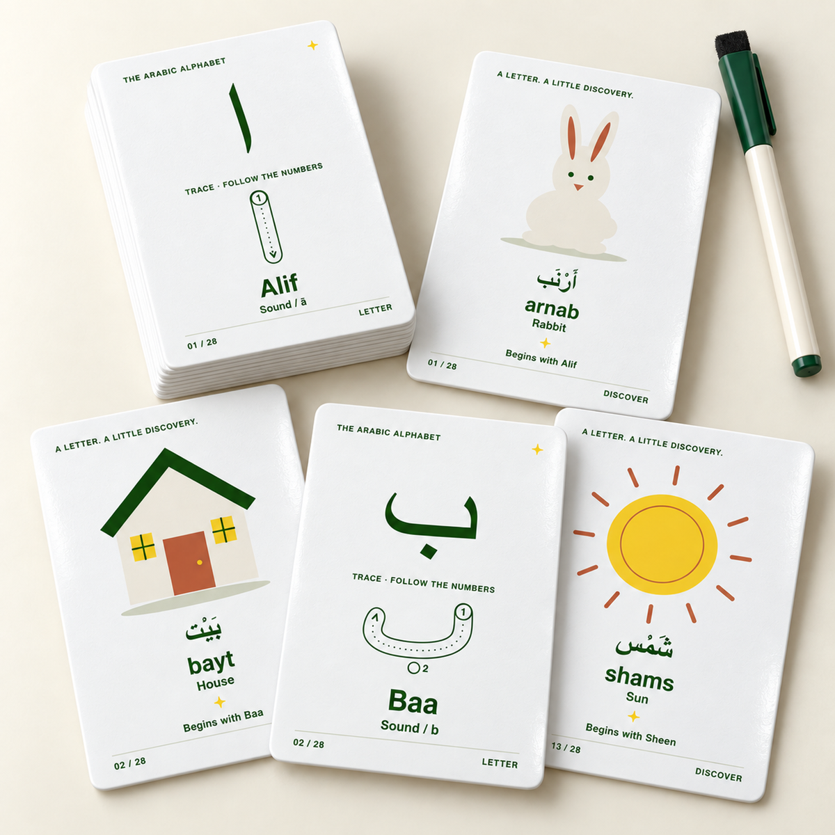 Arabic Alphabet - Draw