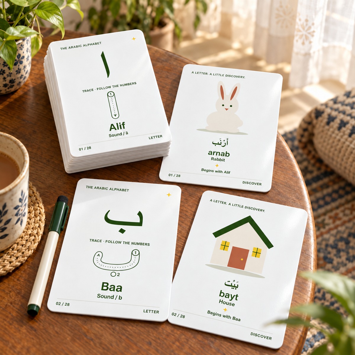 Arabic Alphabet - Draw