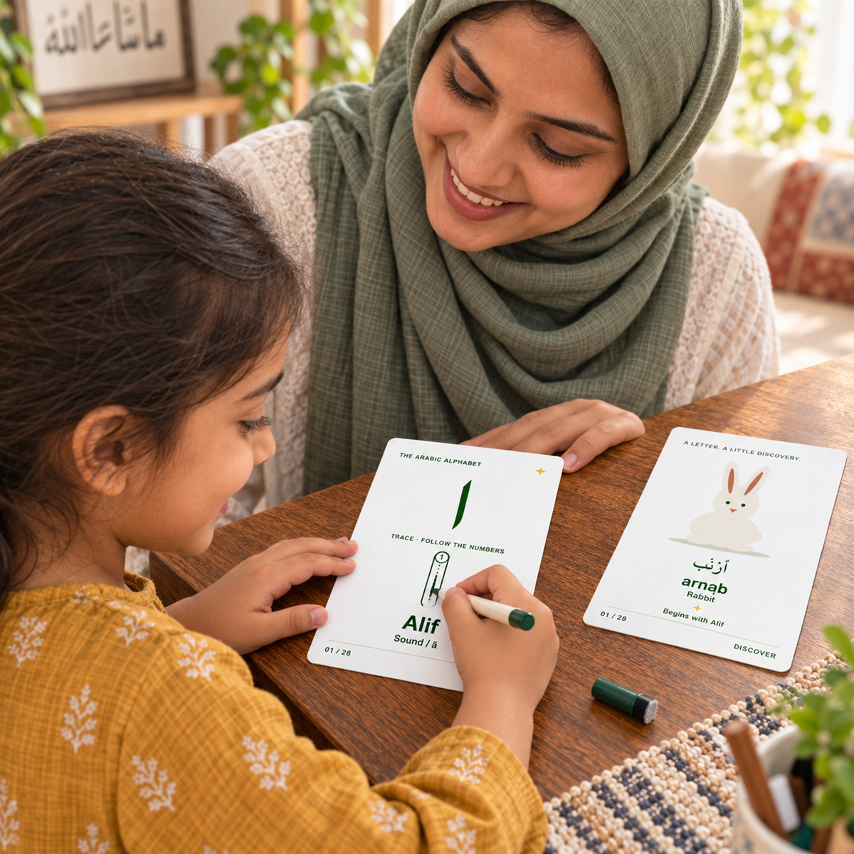 Arabic Alphabet - Draw