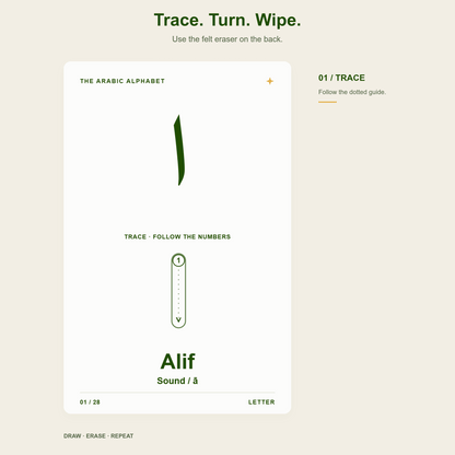 Arabic Alphabet - Draw